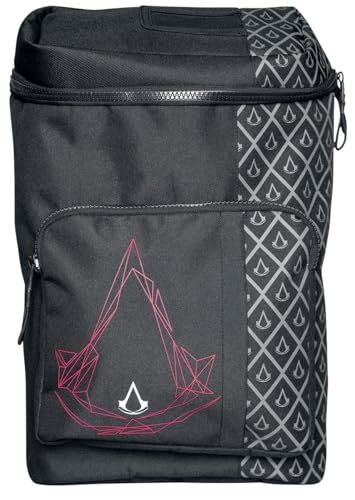 Assassins Creed, Borse Unisex-Adulto, Nero, Taglia Unica