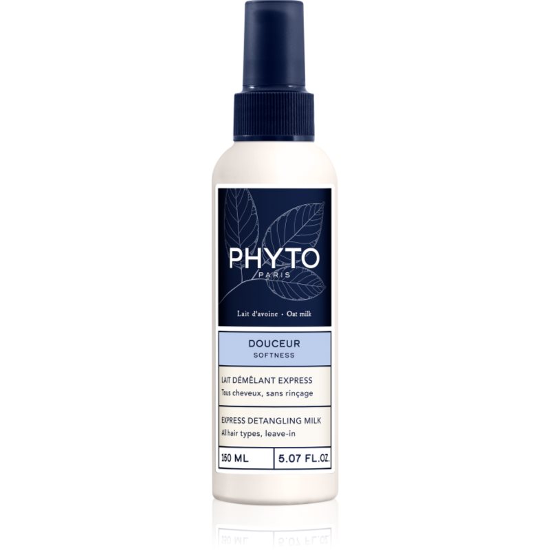 Phyto Softness Express Detangle Milk Latte Per Capelli Per Capelli Pettinabili 150 Ml