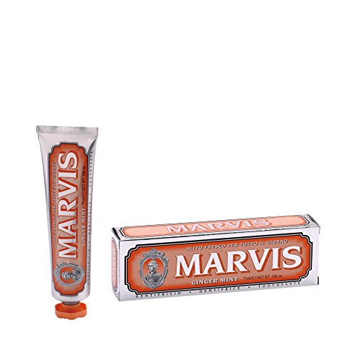 Dentifricio Marvis Ginger Mint, Confezione Da 3 Pezzi (3X 85Ml)