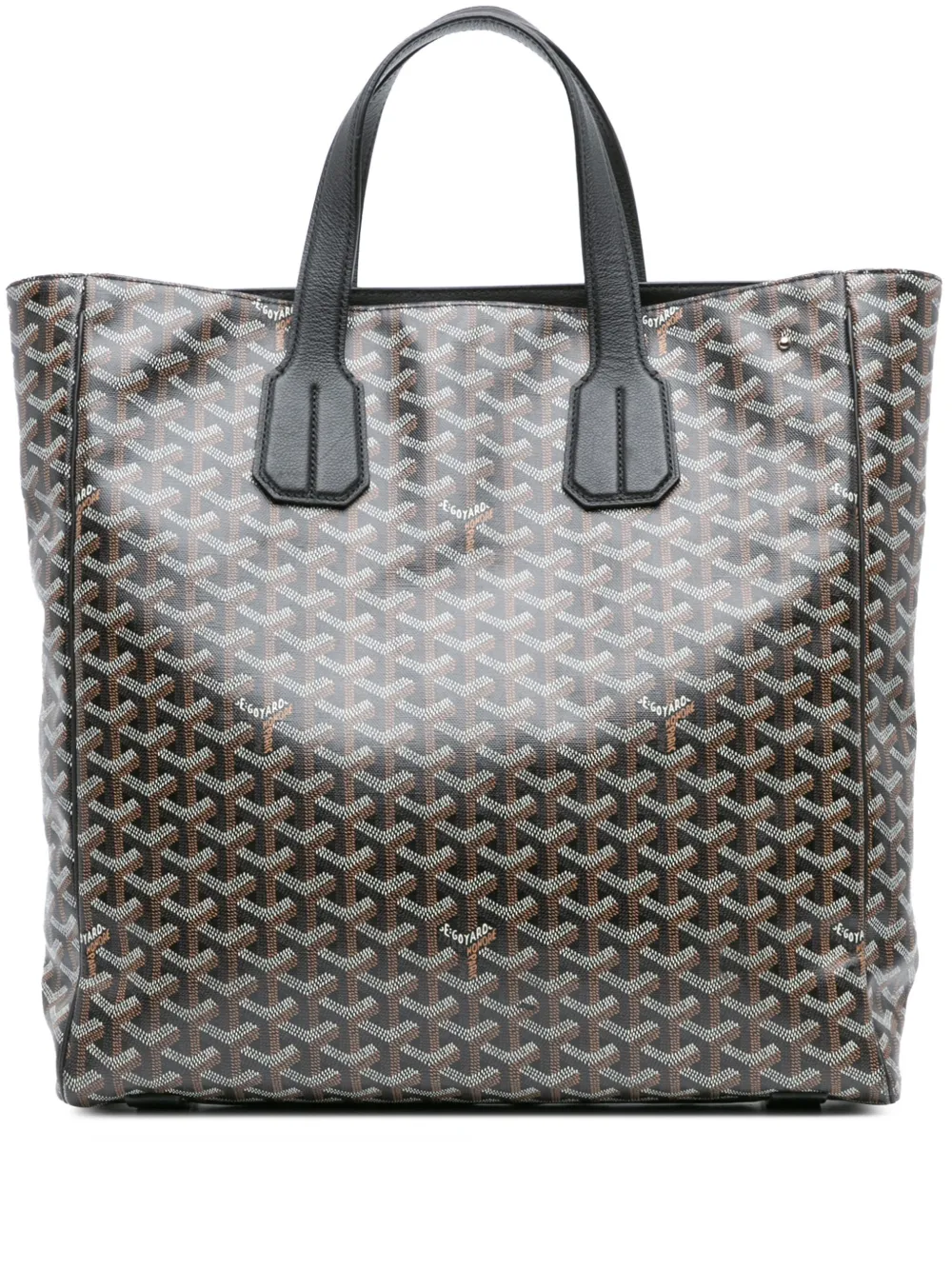 Goyard Pre-Owned 2018 Goyardine Voltaire satchel - Nero