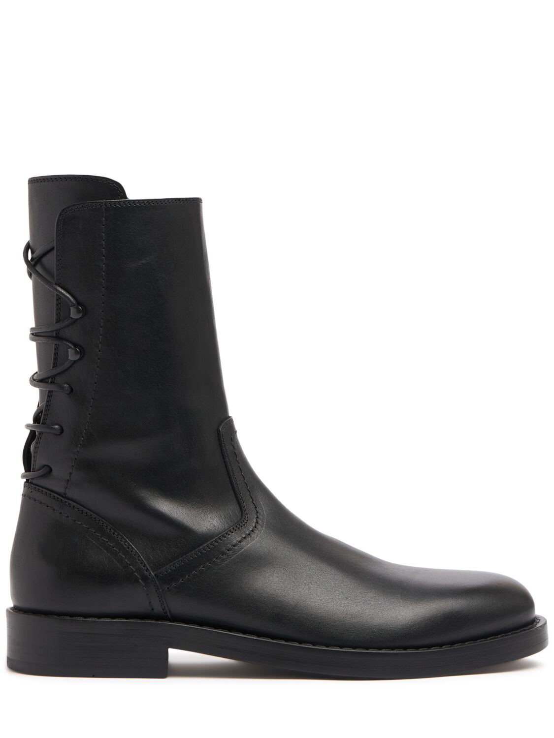 Heiko Leather Laced Ankle Boots