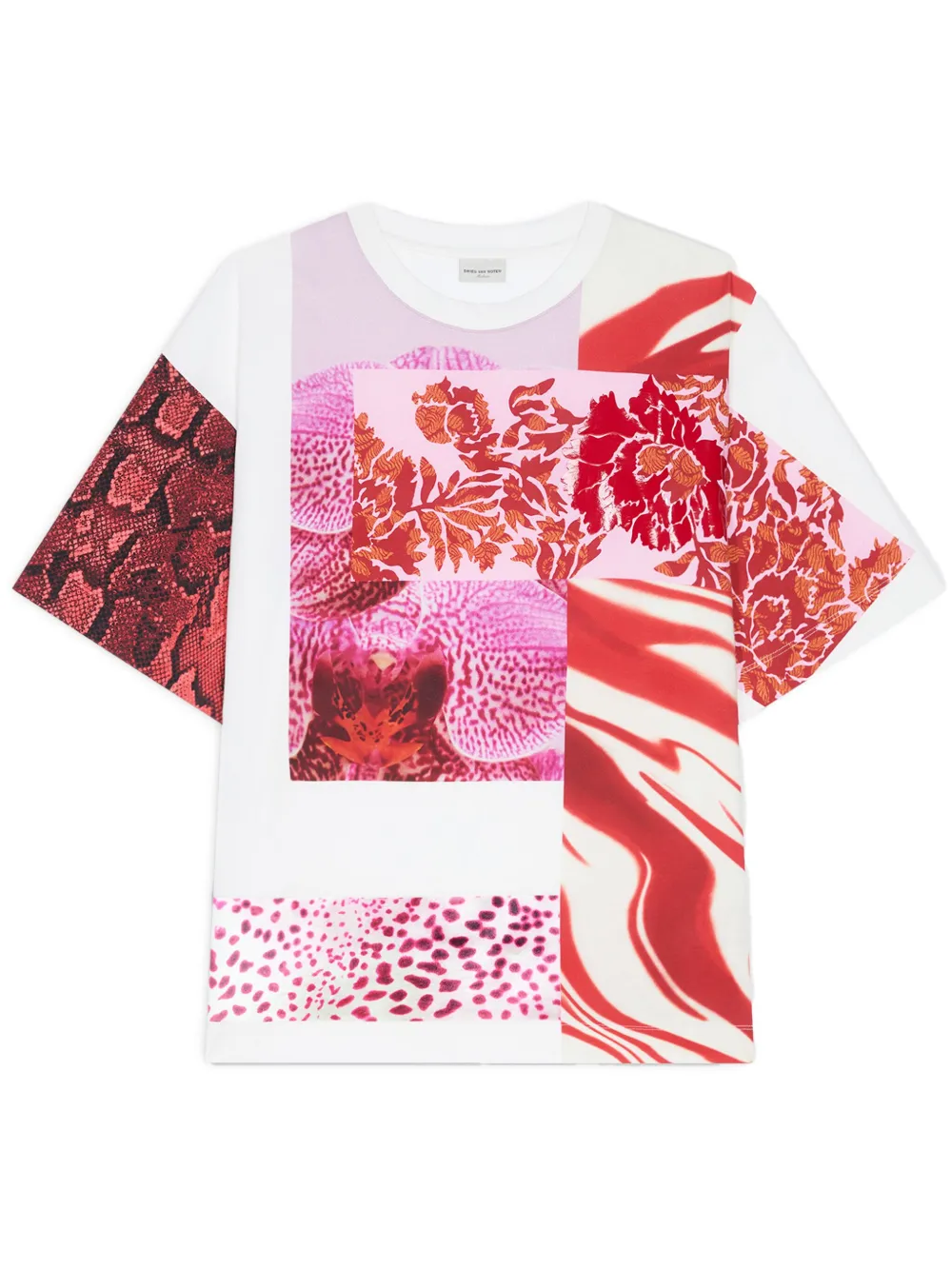 DRIES VAN NOTEN T-shirt con stampa grafica - Bianco
