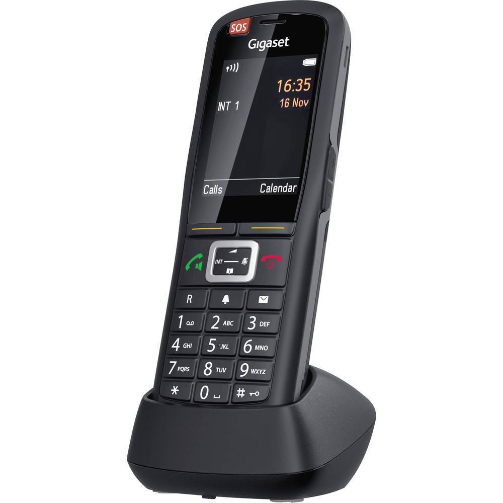 Gigaset DECT, GAP Telefono cordless analogico Bluetooth, con base, Codice PIN,