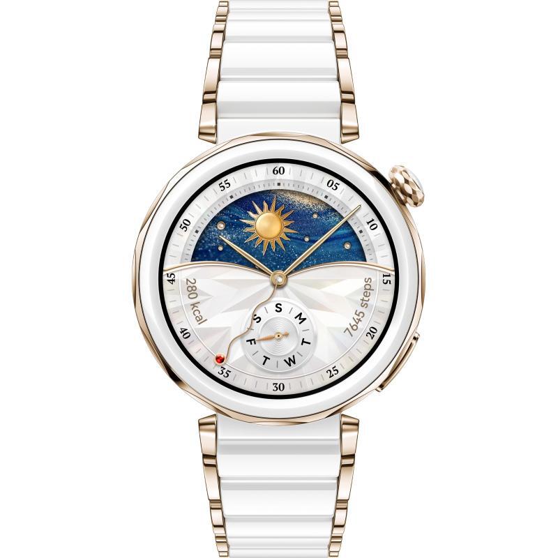 Huawei WATCH GT5 Pro 42mm 3,35 cm (1.32") AMOLED Digitale 466 x 466 Pixel Bianco