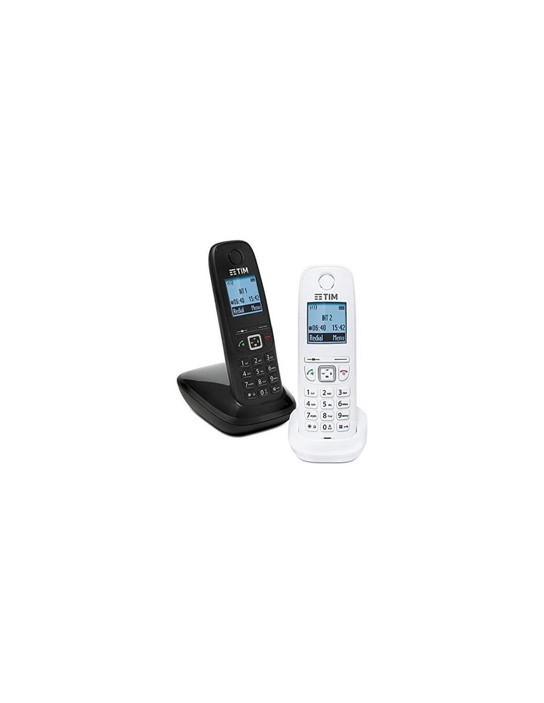 Cordless Tim AS SERIES Gigaset As405 Duo Nero e Bianco