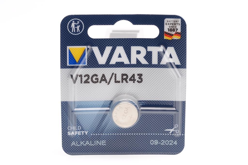 Batteria Varta V12GA LR43 1.5V Per Adattatore MR-9 PX625