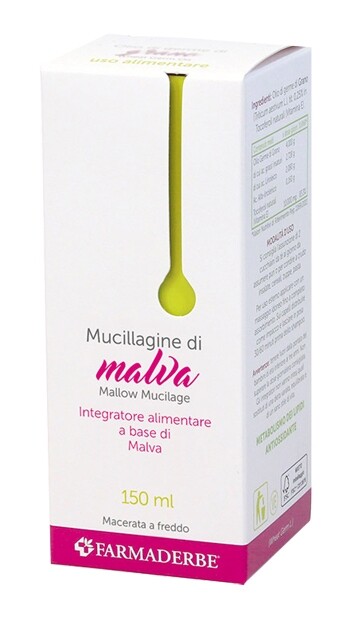 Farmaderbe Mucillagine di Malva Integratore Alimentare, 150ml