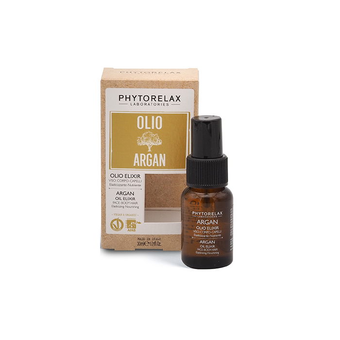 PHYTORELAX OLIO ELIXIR ARGAN VISO-CORPO-CAPELLI ELASTICIZZANTE NUTRIENTE 30ml