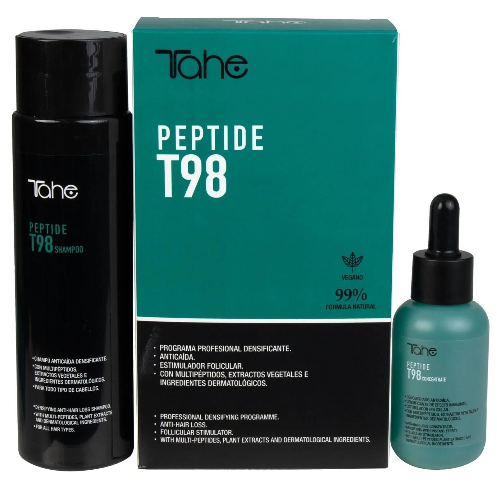 Tahe Peptide T98 programma anticaduta concentrato 50 ml + shampoo 300 ml