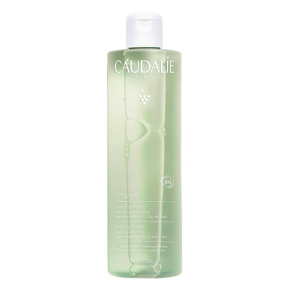 Caudalie Vinopure - Lozione Purificante Pelle Mista e a Tendenza Acneica, 400ml
