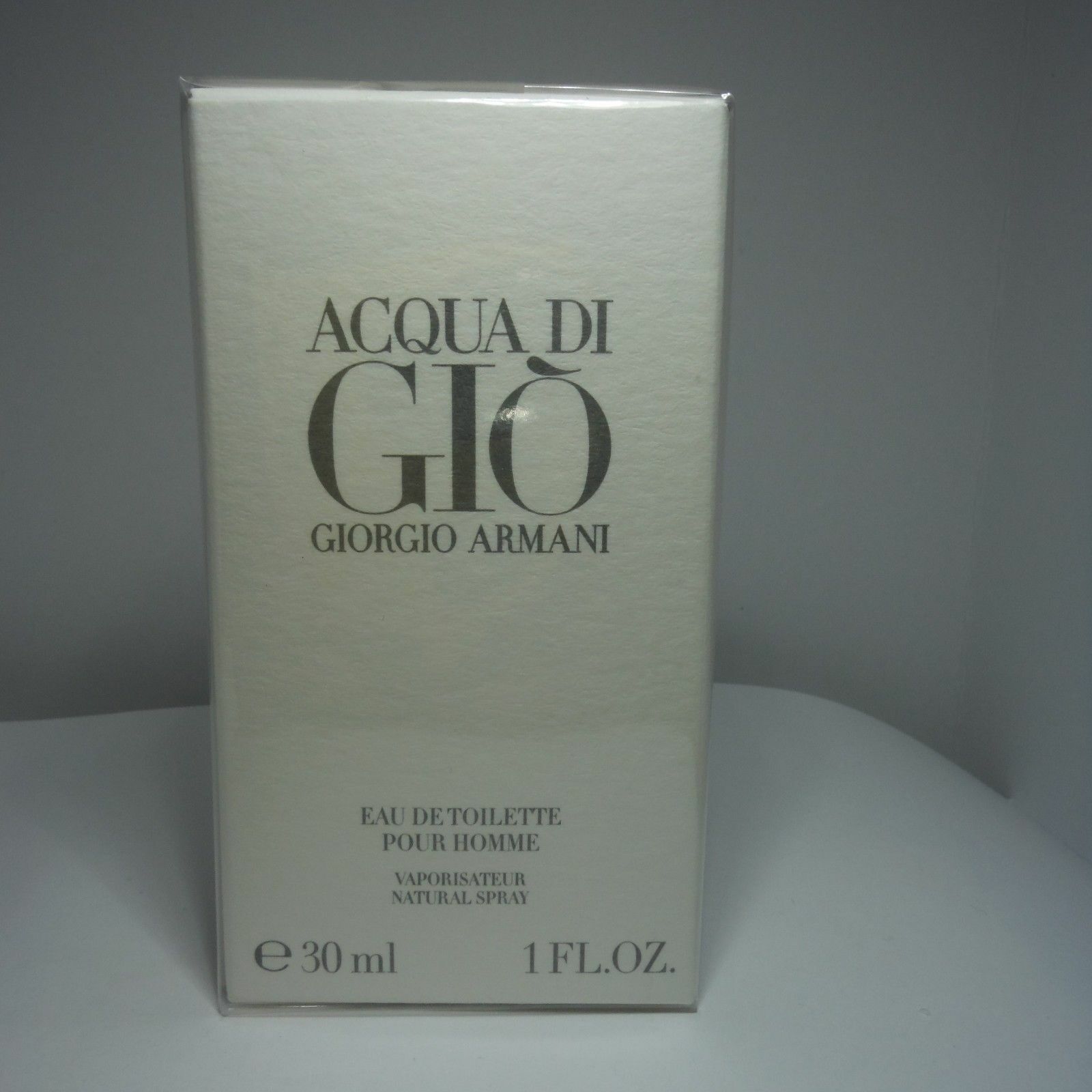 Giorgio Armani Acqua Di Gio' Pour Homme Eau De Toilette 30 ml Spray Originale