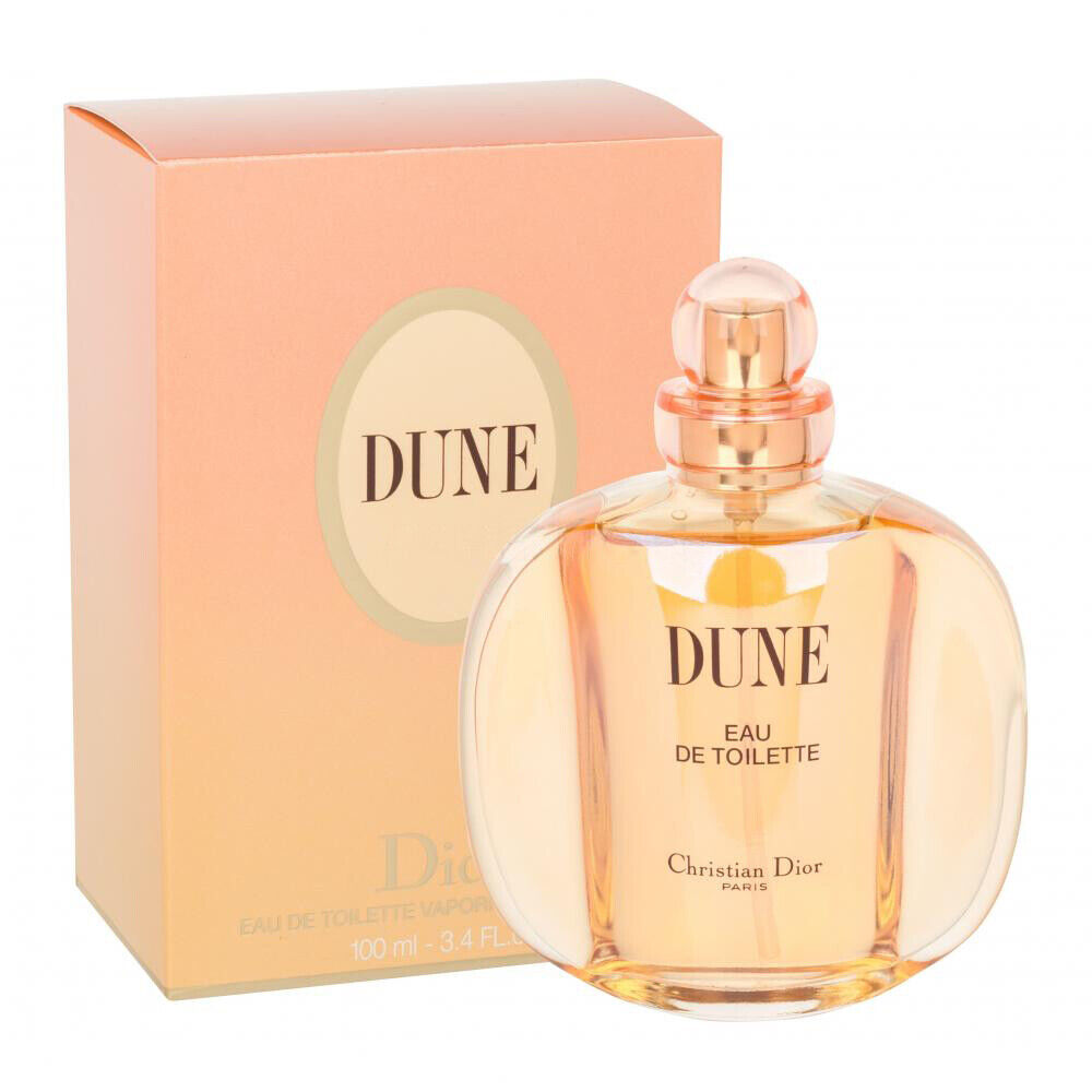 Christian Dior Dune 3,4 once/100 ml Eau de Toilette EDT da donna raro