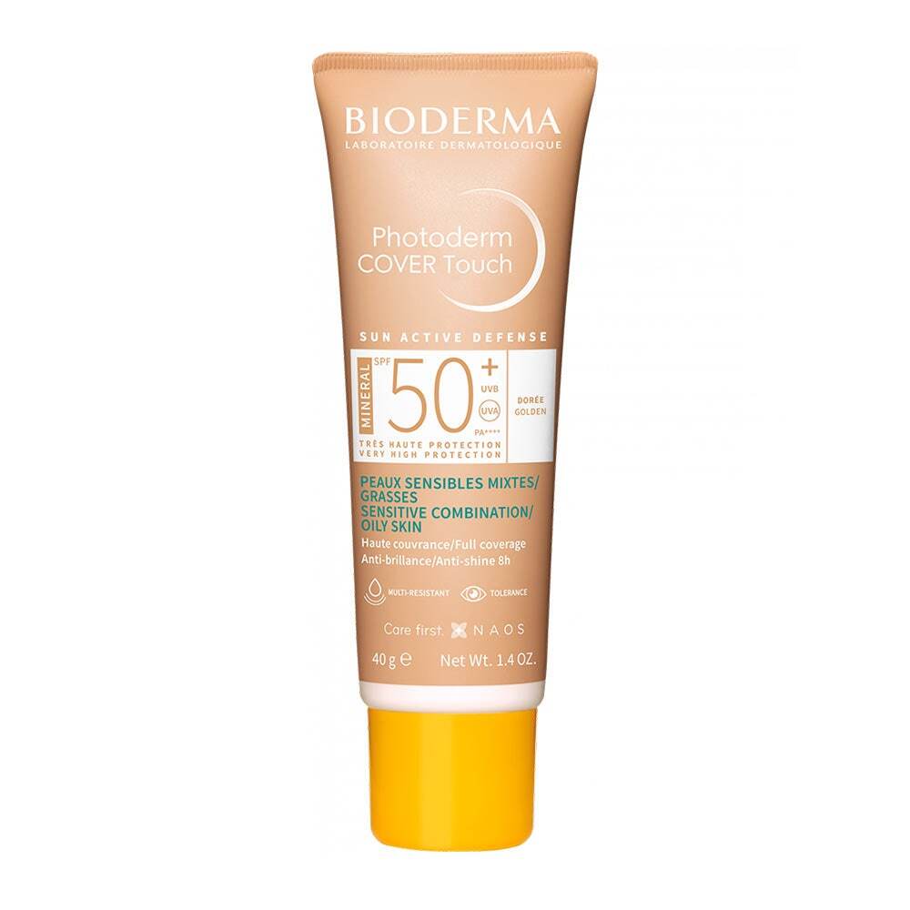 Bioderma Photoderm - Cover Touch SPF50+ Tonalità Dorata, 40ml