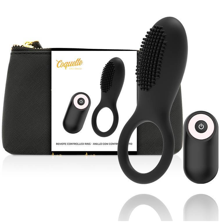 Coquette Chic Desire - Anello Fallico Vibrante con Controllo Remoto