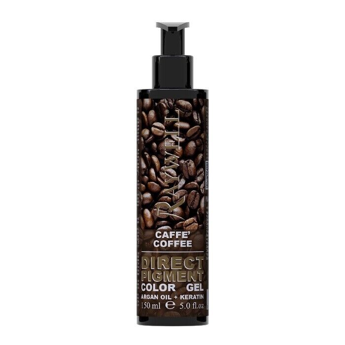 RAYWELL DIRECT PIGMENT COLOR GEL - CAFFE' - OLIO ARGAN+KERATINA - 150ML