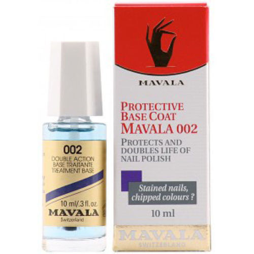 Mavala 002 Base Protettiva 10 ml  TRATTANTE PROTEGGE RADDOPPIA DURATA SMALTO