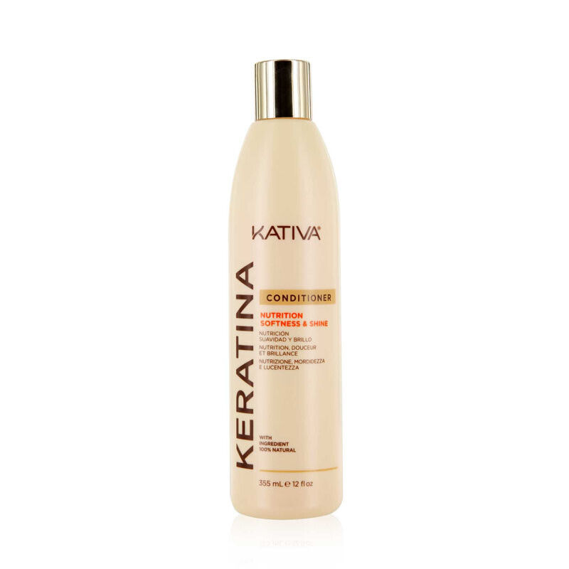 KATIVA Nutrition Softness & Shine Keratina Conditioner 355ml