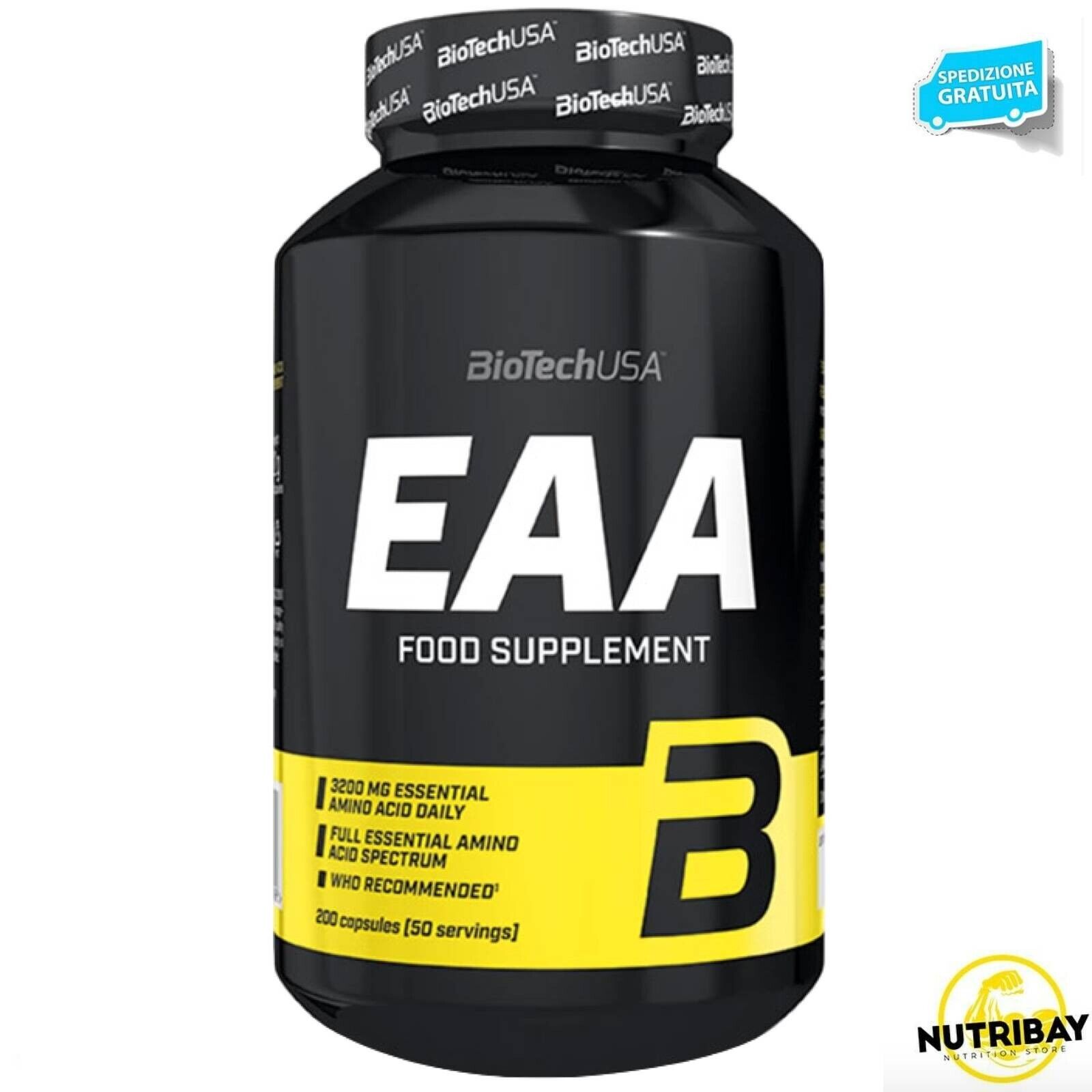 BIOTECH USA EAA 200 caps AMINOACIDI ESSENZIALI EAA