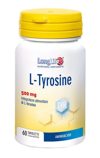 Longlife l-tyrosine 60 tav.