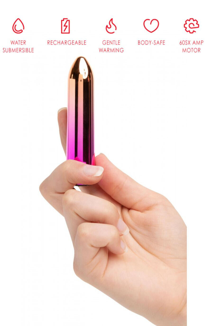 Vibratore mini classico vaginale anale piccolo dildo liscio vibrante clitoride