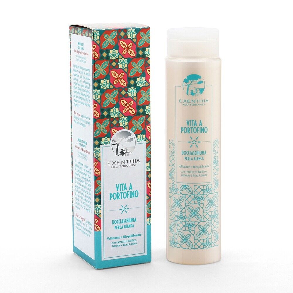Vita a Portofino Docciaschiuma Vellutante Perla Bianca 250ml - Exenthia Medit...