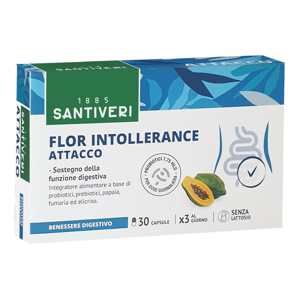 SANTIVERI FLOR INTOLLERANCE ATTACCO 30 CPS