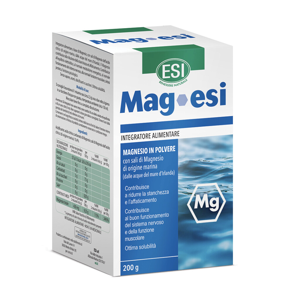 ESI MAGNESIO - INTEGRATORE A BASE DI MAGNESIO MARINO