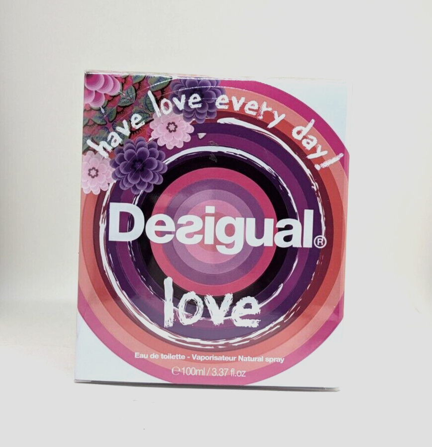 Desigual Love EDT 100 ml Spray Donna Raro