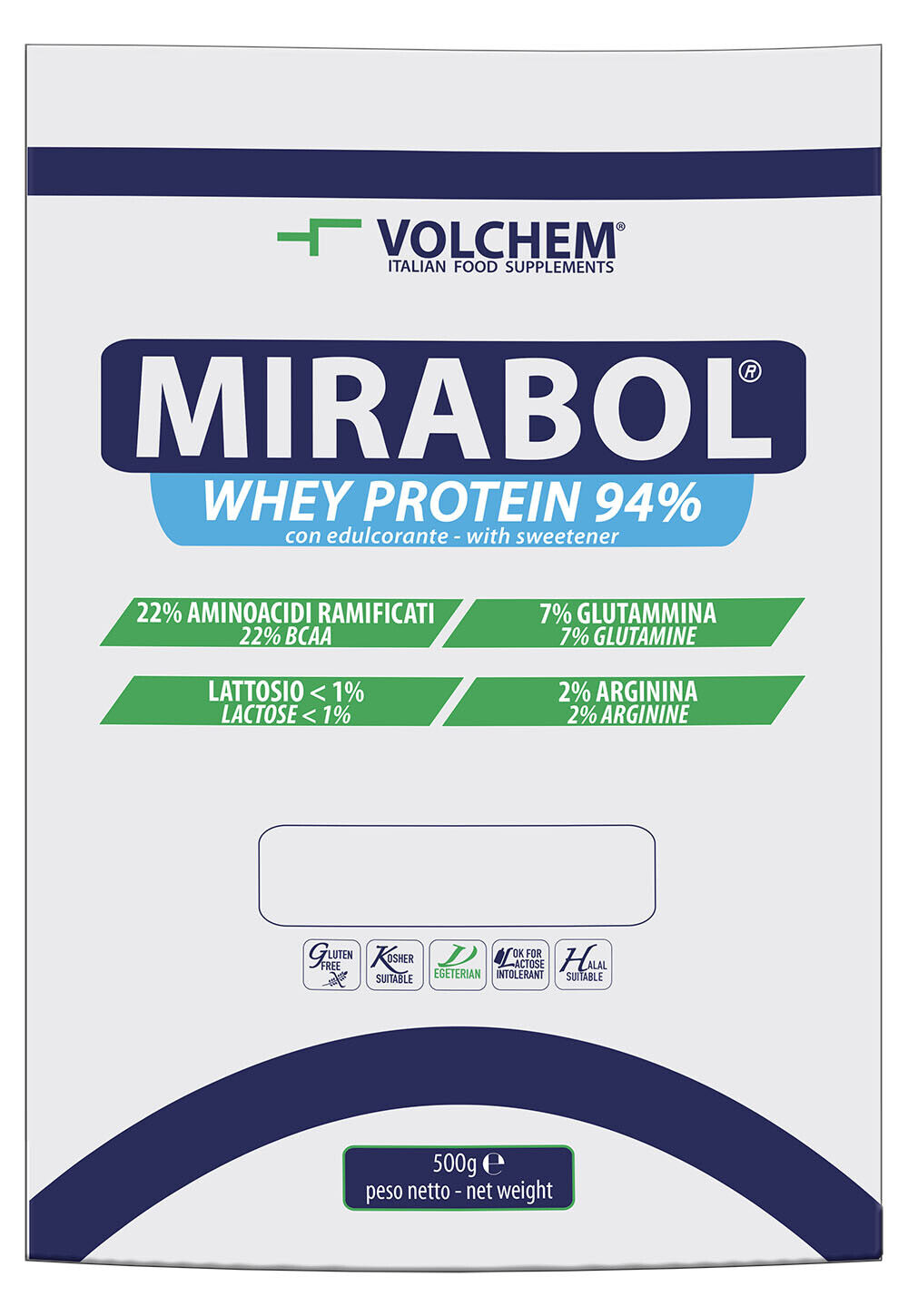 VOLCHEM Mirabol Whey Protein 94 BACIO 500g