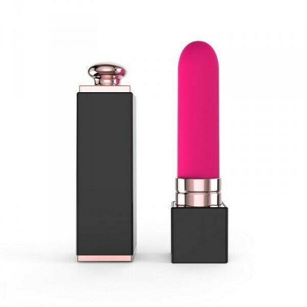 Vibratore vaginale a rossetto stimolatore vibrante anale clitoride in silicone