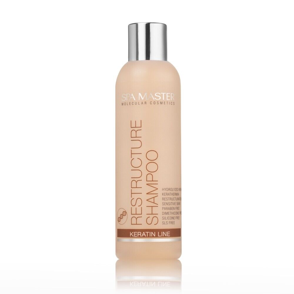 Shampoo ristrutturante per capelli con cheratina "SPA Master" 200ml