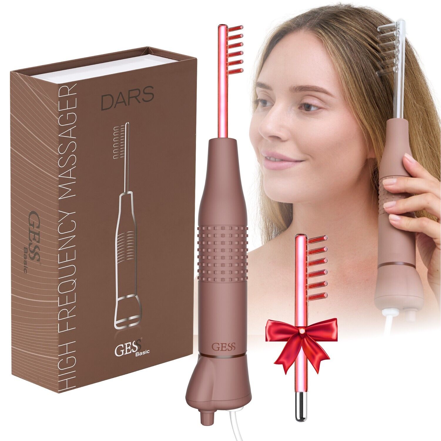 Darsonval, High Frequency, Capelli professionale cura dei capelli GESS DARS BB
