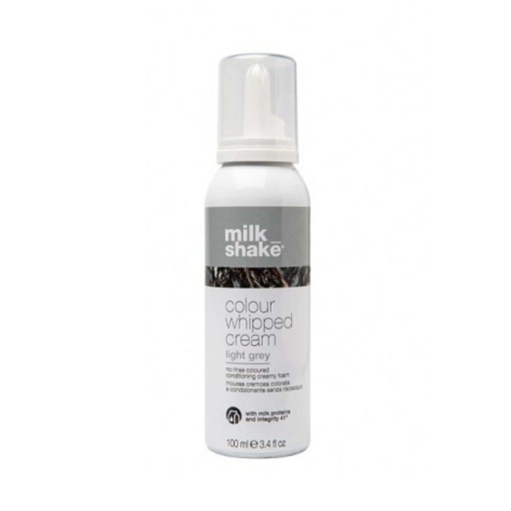 MILK SHAKE - COLOUR WHIPPED CREAM -  Light Grey (100ml) Mousse cremosa colorata