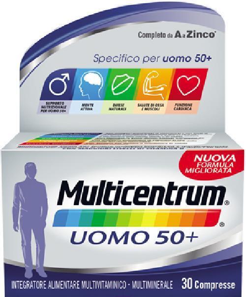 MULTICENTRUM - UOMO 50+ 30 COMPRESSE