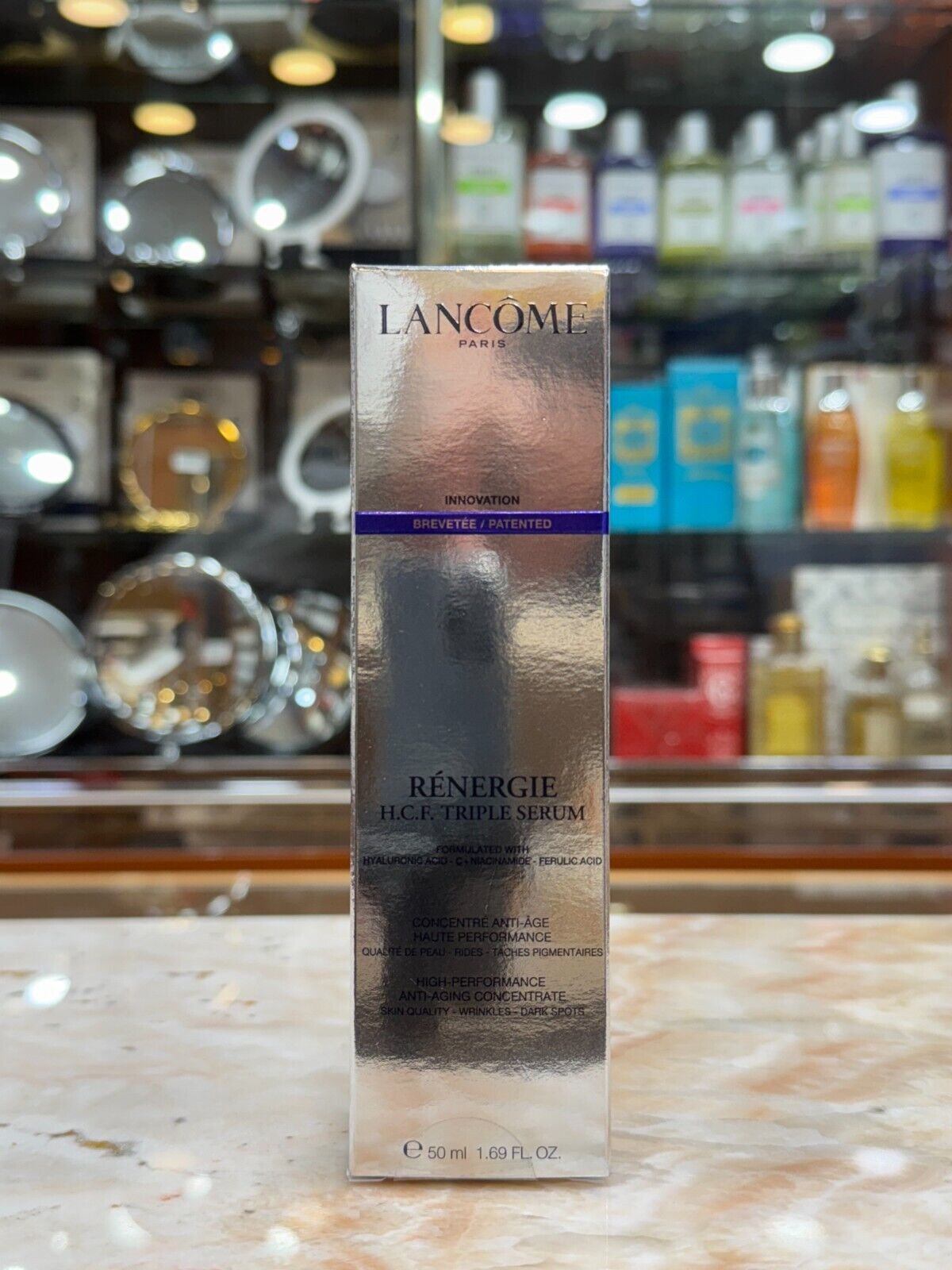LANCOME RENERGIE HCF TRIPLE SERUM SIERO TRIPLO 50 ML VISO