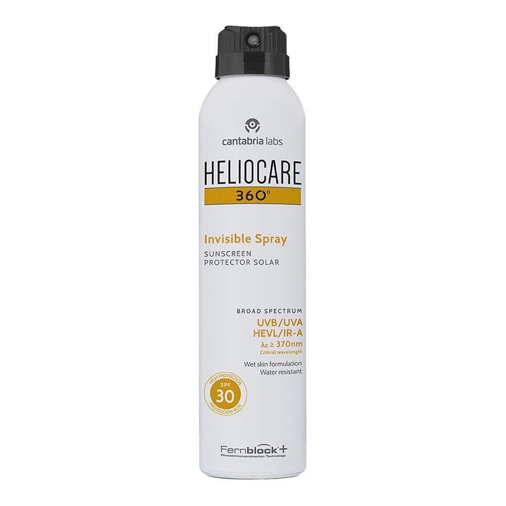 Heliocare 360° Invisible Spray SPF30 Solare Corpo Spray, 200ml