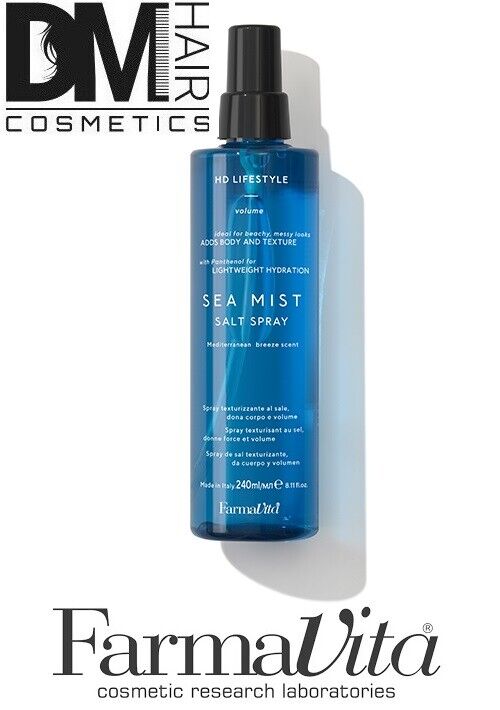 FARMAVITA HD LIFESTYLE SEA MIST 240ml SALT SPRAY TEXTURIZZANTE CORPO E VOLUME