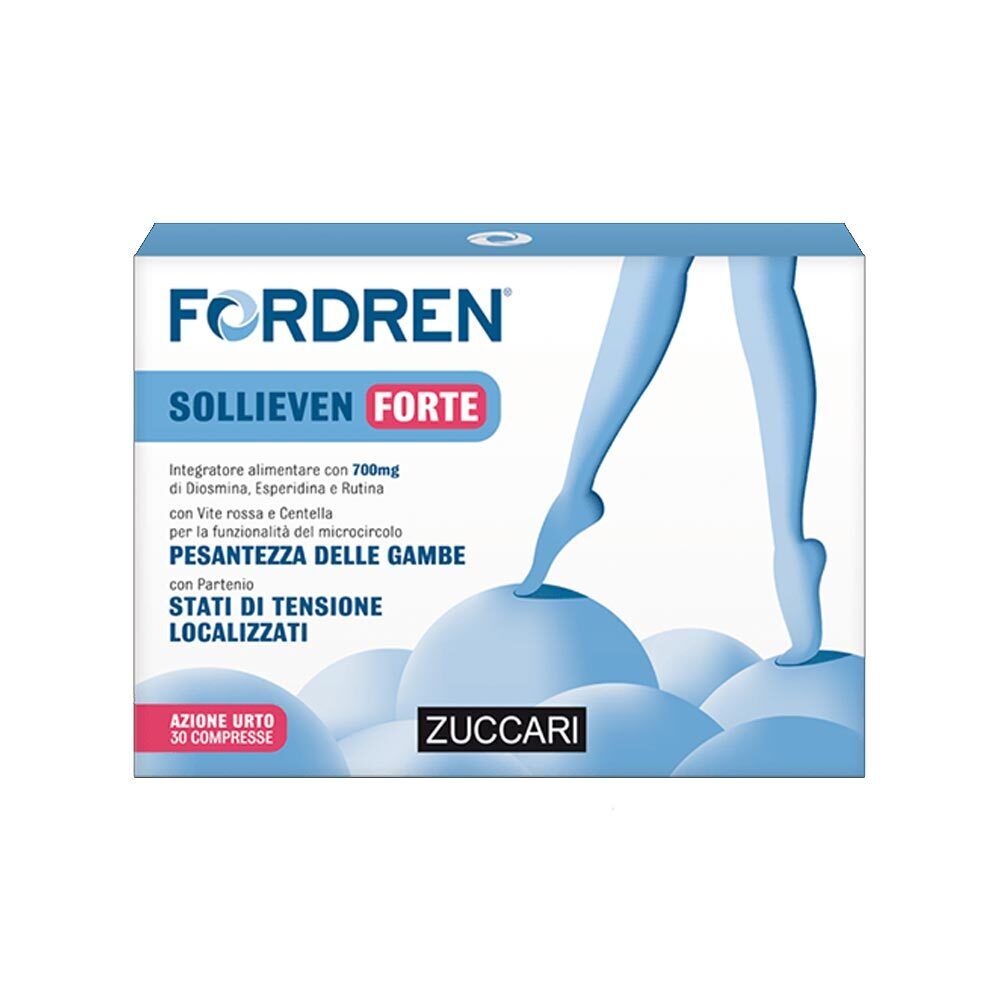 Zuccari Fordren - Sollieven Forte Integratore Alimentare, 30 compresse