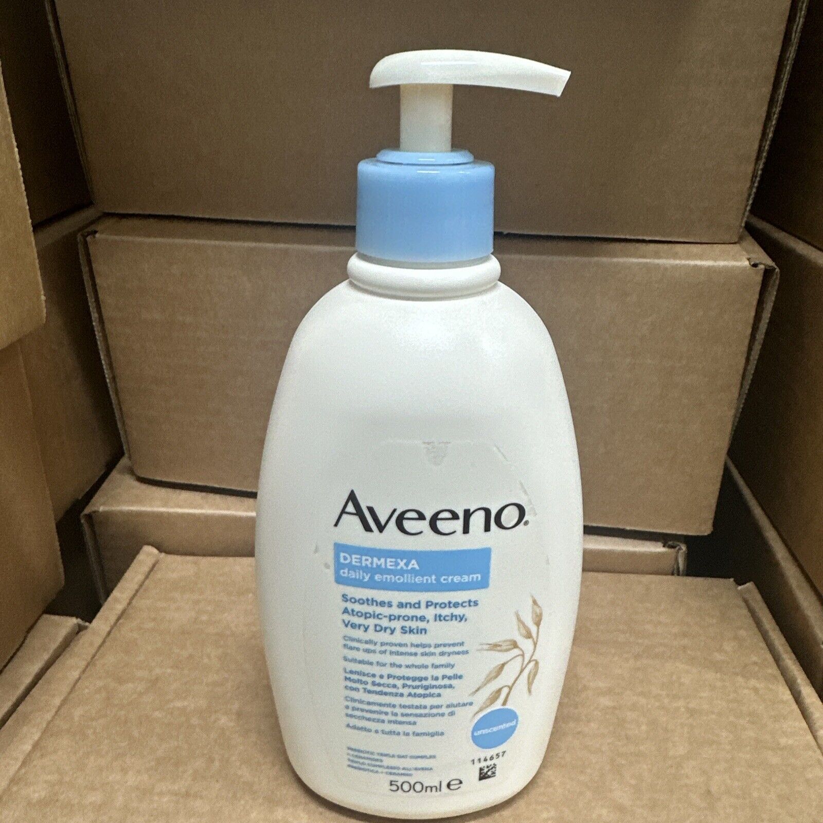 Dermexa Crema Idratante Aveeno 500ml