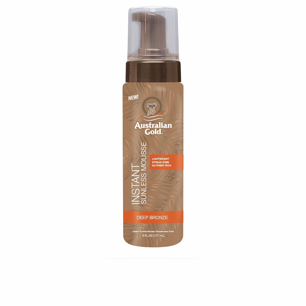 Solari Australian Gold unisex SUNLESS INSTANT deep bronze color mousse 177 ml