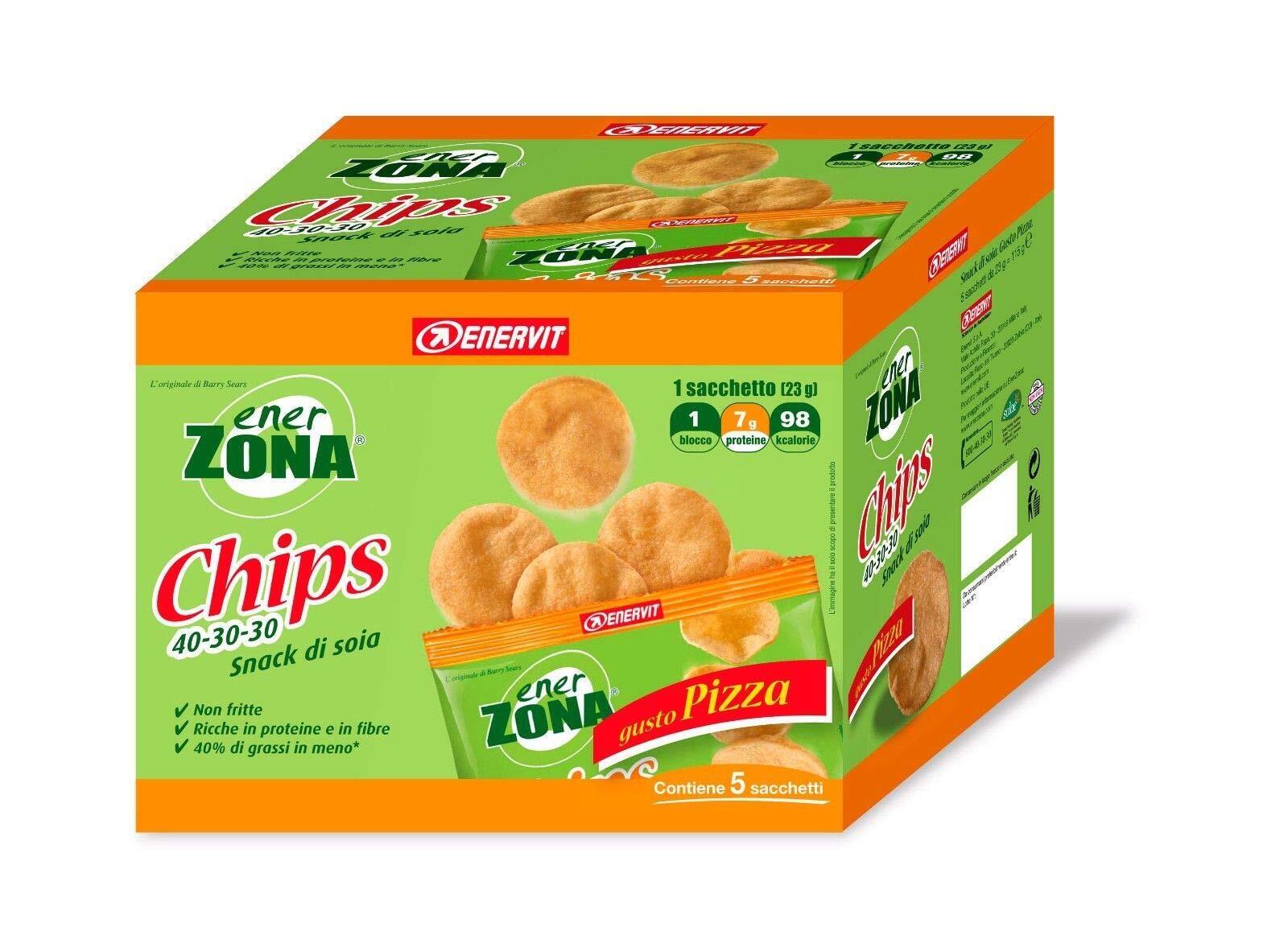 Enerzona Chips gusto pizza 14 confezioni (Z0u)