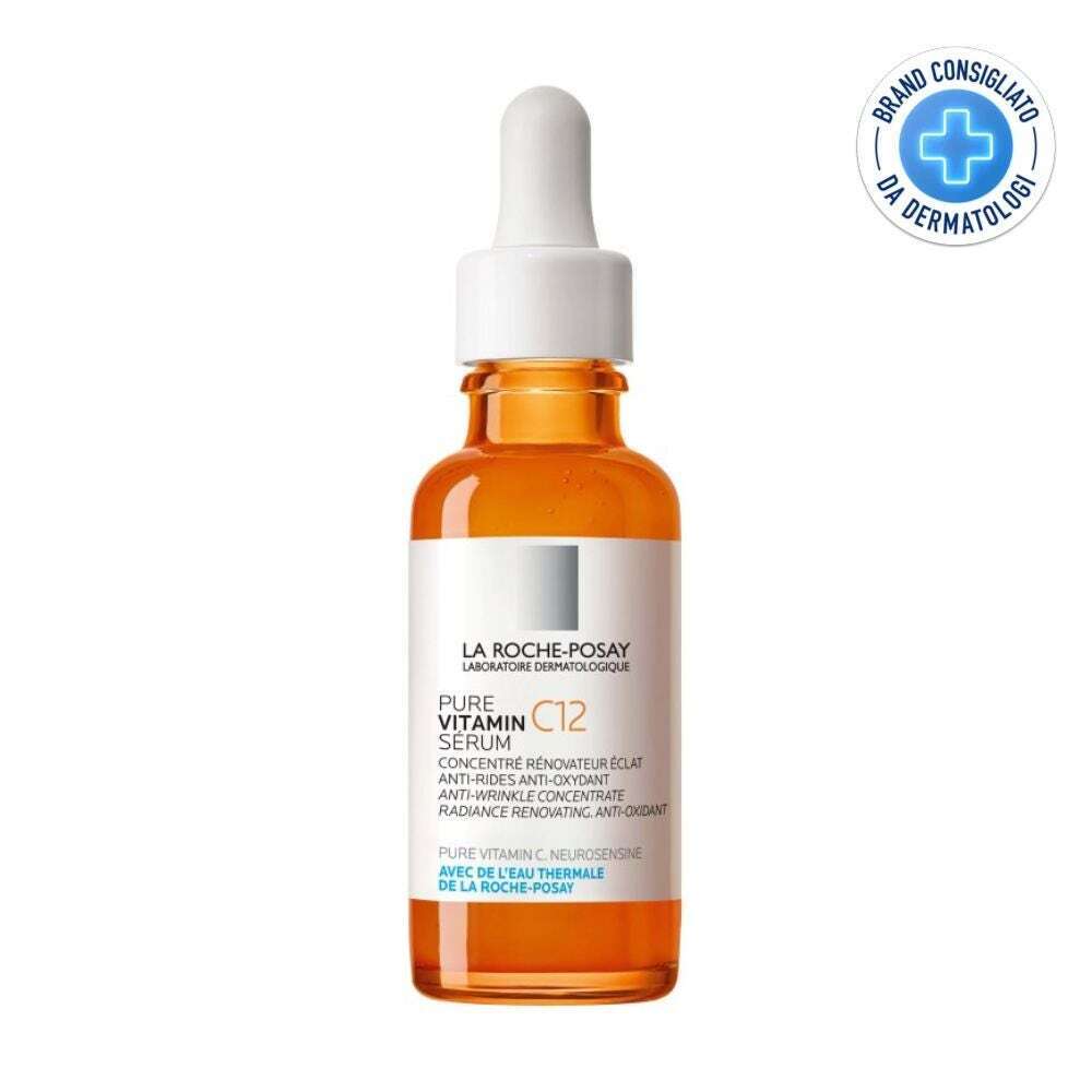 La Roche-Posay Pure Vitamin C12 Siero Antirughe e Illuminante, 30ml