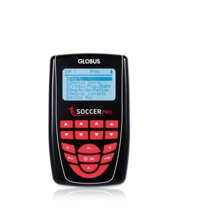 Globus Soccer Pro Dispositivo per elettroterapia per i calciatori Programmi 258