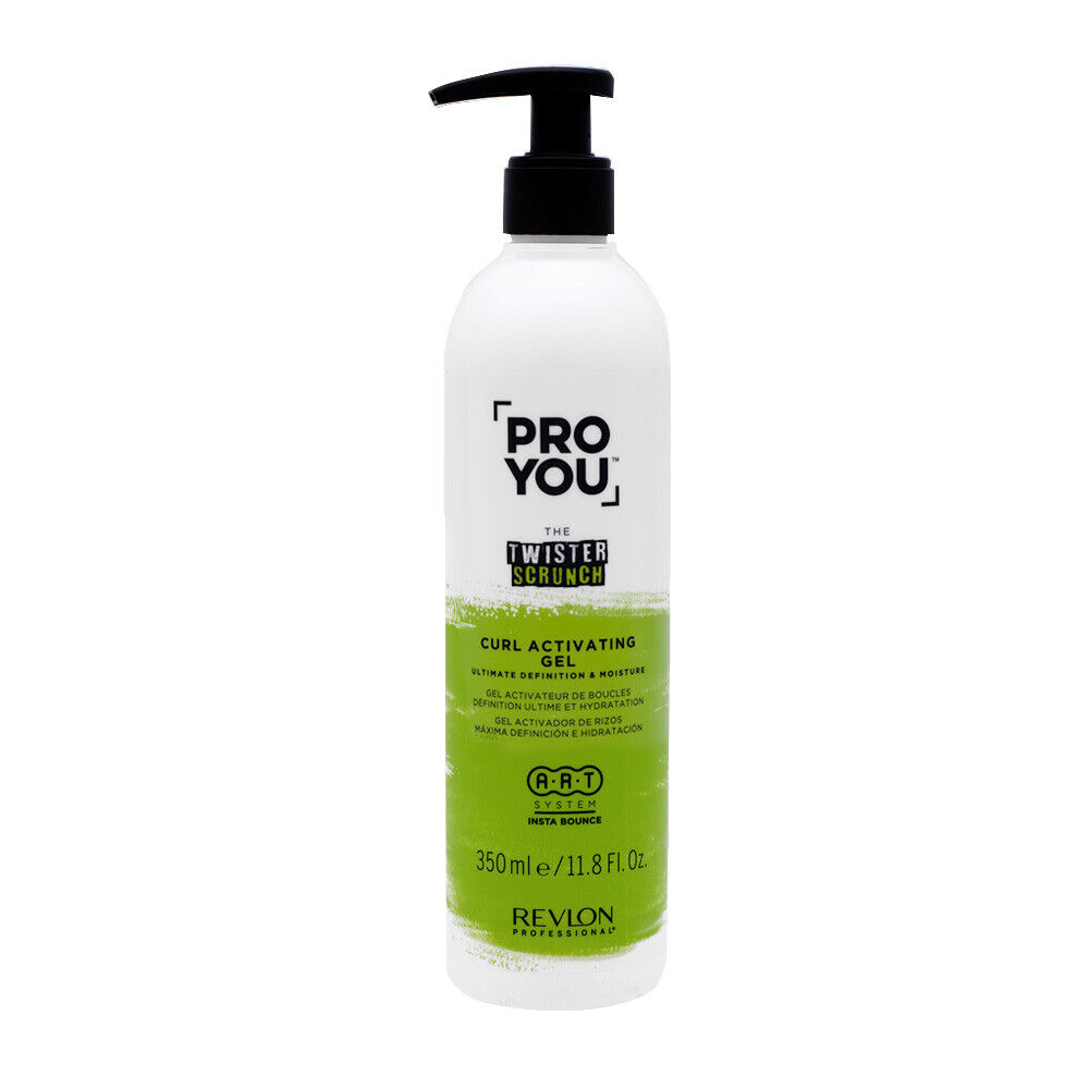 Revlon Pro You The Twister Scrunch Curl Activating Gel 350ml - gel per ricci