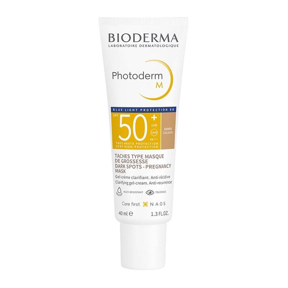 Bioderma Photoderm - M SPF50+ Protezione Molto Alta Tonalità Dorata, 40ml