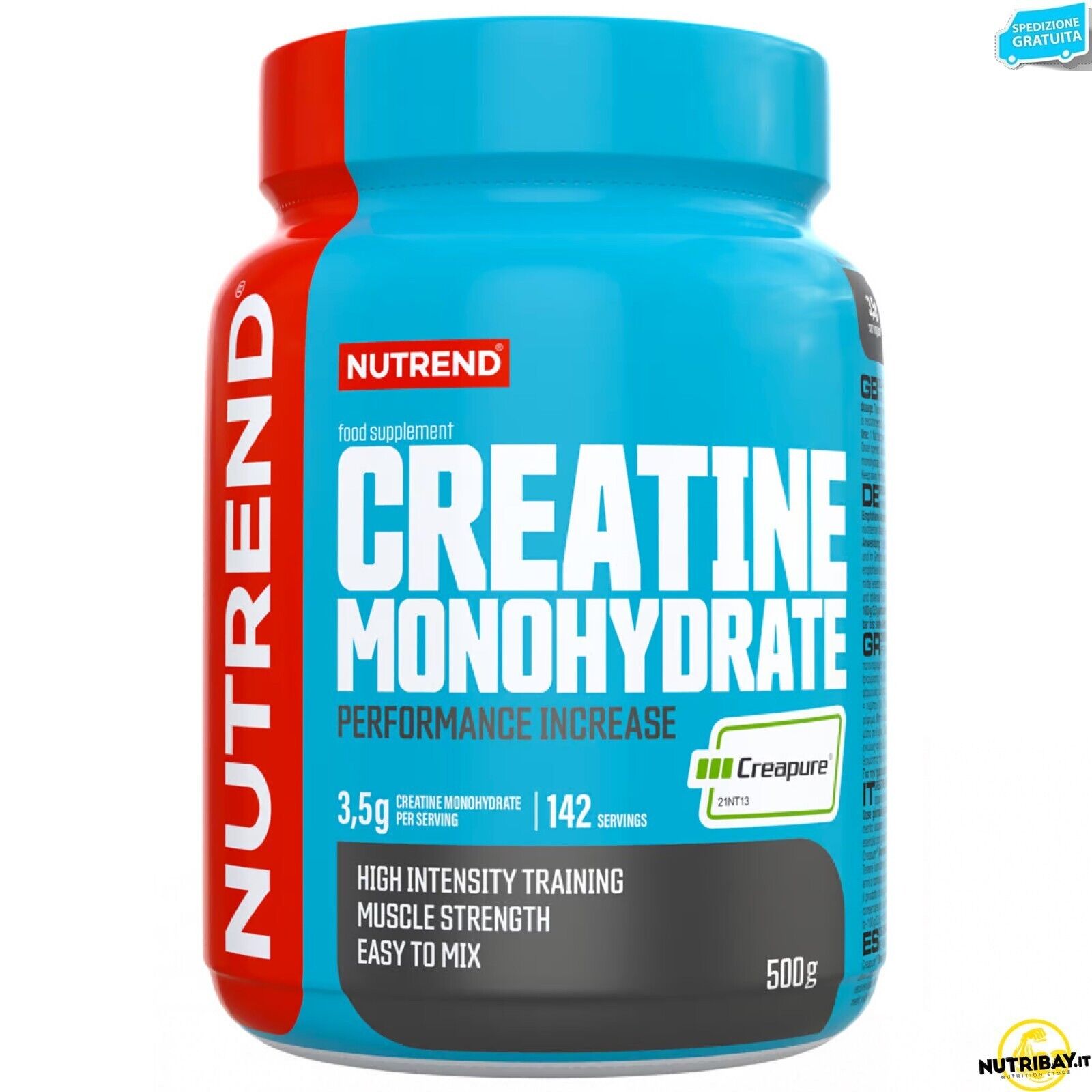 NUTREND Creatine Monohydrate CREATINA Creapure 500 grammi