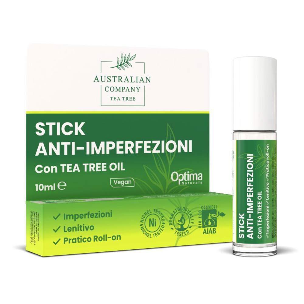 Optima Naturals Australian Company Tea Tree - Stick Anti Imperfezioni, 10ml