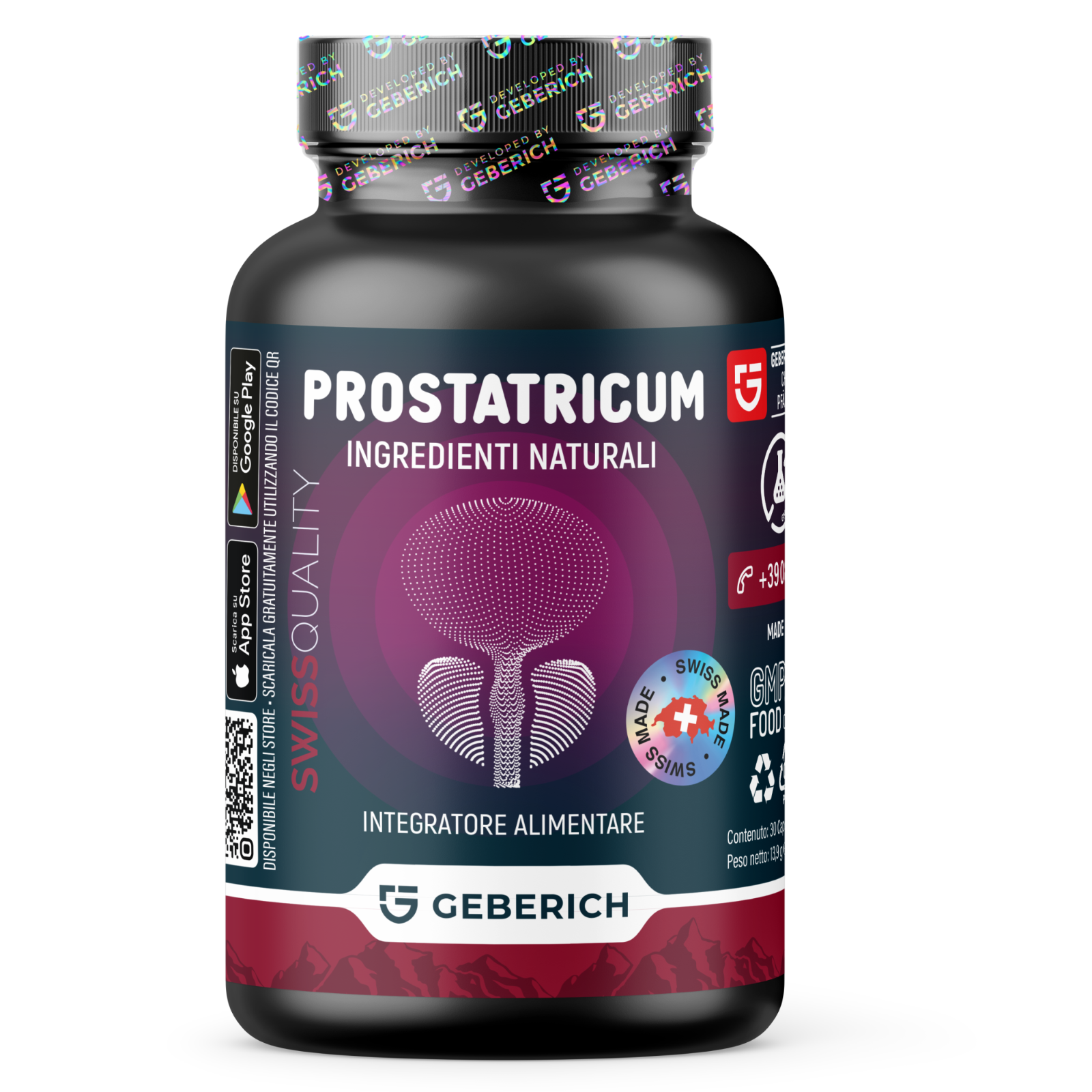 Prostatricum – Salute della Prostata – 30 Capsule – con Serenoa Repens