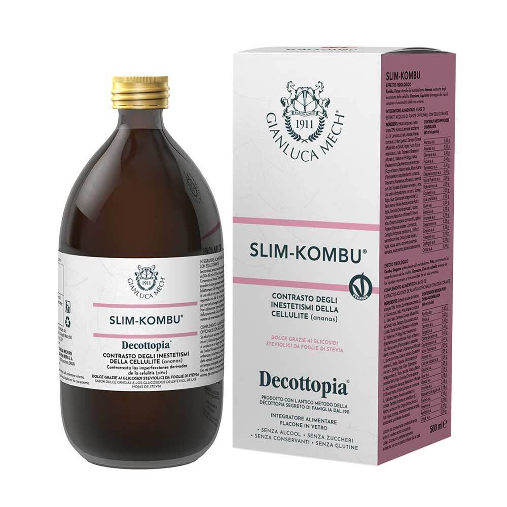 Decottopia Slim-Kombu Con Stevia Integratore Alimentare 500 ml