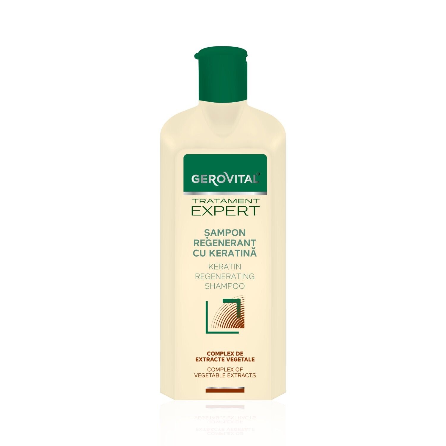 Shampoo Rigenerante con Cheratina, Gerovital Tratament Expert